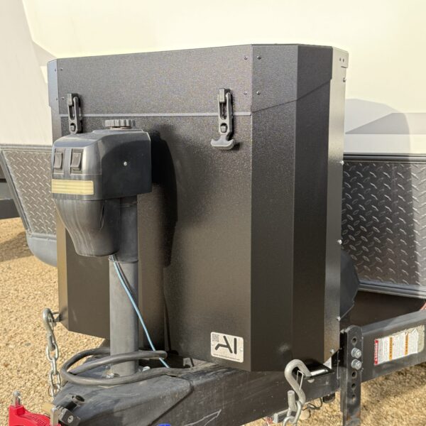 Aluminum RV Camper Trailer Propane Tank Cover